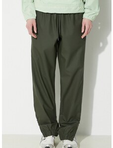 Nepremočljive hlače Rains 18560-GREEN Rain Pants Regular zelena barva