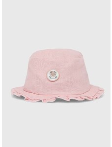 Otroški klobuk Jamiks MAUD roza barva