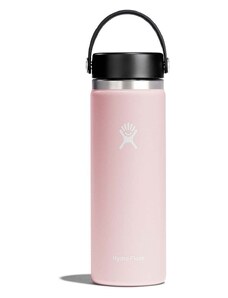 Termo steklenica Hydro Flask 20 Oz Wide Flex Cap Trillium roza barva, W20BTS678