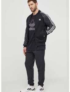 Pulover adidas Originals moški, črna barva, IS2939