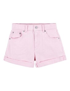 Otroške kratke hlače iz jeansa Levi's roza barva