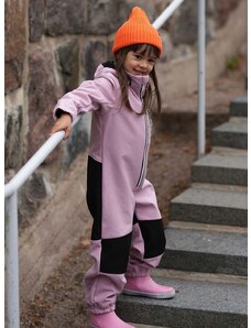 Otroški kombinezon Reima Nurmes roza barva