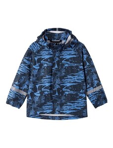 Otroška vodoodporna jakna Reima Vesi mornarsko modra barva