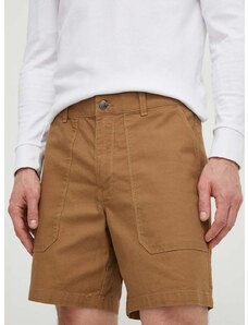 Pohodne kratke hlače Columbia Flex Roc Utility rjava barva, 2072761