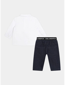 Komplet srajce in hlač iz blaga Karl Lagerfeld Kids