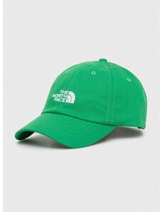 Kapa s šiltom The North Face Norm Hat zelena barva, NF0A7WHOPO81
