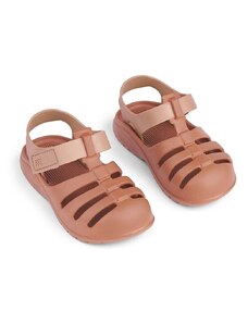 Otroški sandali Liewood Beau Sandals roza barva