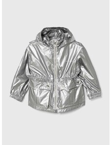 Otroška jakna Marc Jacobs siva barva