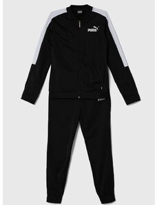 Otroška trenirka Puma Baseball Poly Suit cl črna barva