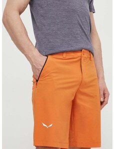Pohodne kratke hlače Salewa Puez Talveno oranžna barva, 00-0000028884