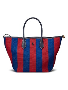 Polo Ralph Lauren Nakupovalna torba modra / rdeča