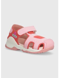 Otroški sandali Biomecanics roza barva