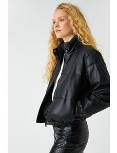 Koton ženska črna jakna