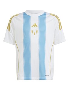 ADIDAS PERFORMANCE Funkcionalna majica 'Pitch 2 Street Messi' svetlo modra / zlata / bela