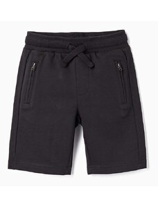 Otroške kratke hlače zippy črna barva