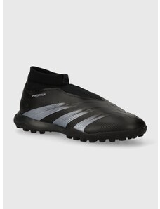 Nogometni čevlji adidas Performance turfy Predator League črna barva, IG7716