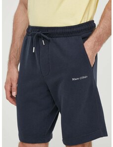 Bombažne kratke hlače Marc O'Polo mornarsko modra barva