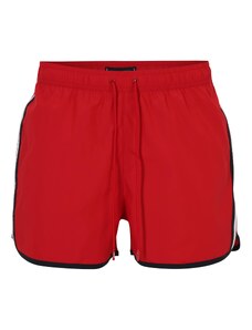 Tommy Hilfiger Underwear Kratke kopalne hlače 'RUNNER' mornarska / rdeča / bela