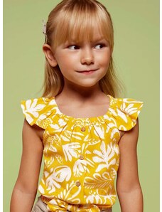 Otroška bluza Mayoral rumena barva