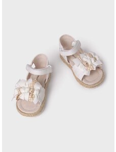Otroški sandali Mayoral bela barva