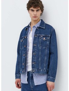Jeans jakna Tommy Jeans moška, mornarsko modra barva