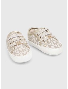 Čevlji za dojenčka Michael Kors zlata barva