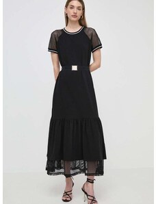 Obleka Liu Jo črna barva