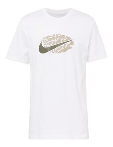 Nike Sportswear Majica 'SWOOSH' temno siva / črna / bela