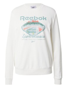 Reebok Športna majica zelena / meta / losos / bela