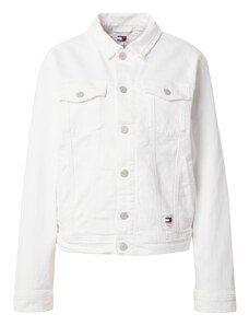 Tommy Jeans Prehodna jakna mornarska / rdeča / bel denim