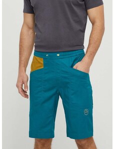 Kratke hlače LA Sportiva Bleauser moške, zelena barva, N62733732