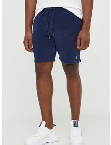 Kratke hlače Polo Ralph Lauren moški, mornarsko modra barva