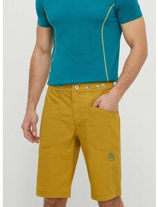 Pohodne kratke hlače LA Sportiva Belay rjava barva, N63732733