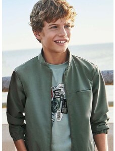 Otroška jakna Mayoral zelena barva