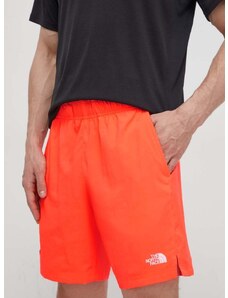 Športne kratke hlače The North Face moške, oranžna barva, NF0A3O1BQI41