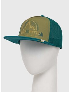 Kapa s šiltom LA Sportiva zelena barva