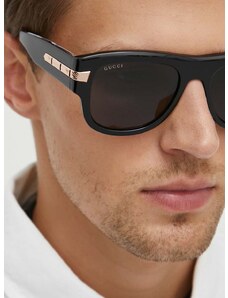 Sončna očala Gucci moška, črna barva, GG1517S