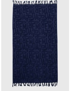 Brisača za plažo Emporio Armani Underwear mornarsko modra barva, 231762 4R452