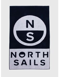 Bombažna brisača North Sails 104 x 172 cm. mornarsko modra barva, 623268