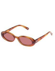 LE SPECS Sončna očala 'OUTTA LOVE' rjava / karamel / roza