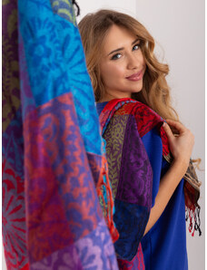 Fashionhunters Colorful long viscose scarf for women