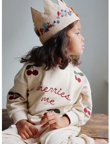 Otroški pulover Konges Sløjd bež barva