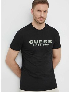 Kratka majica Guess moška, črna barva, M4GI61 J1314