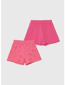 Otroške kratke hlače zippy 2-pack vijolična barva