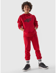 4F jogger sweatpants for boys - red