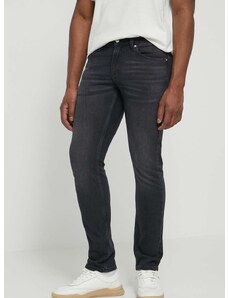 Kavbojke Calvin Klein Jeans moške, črna barva, J30J324851