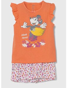 Otroška bombažna pižama zippy x Disney oranžna barva