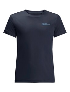 JACK WOLFSKIN Funkcionalna majica 'ACTIVE SOLID' nočno modra / svetlo modra