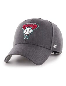 Kapa s šiltom 47 brand MLB Arizona Diamondbacks siva barva