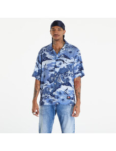 Tommy Hilfiger Tommy Jeans Hawaiian Print Camp Collar Short Sleeve Shirt Hawaiian Aop